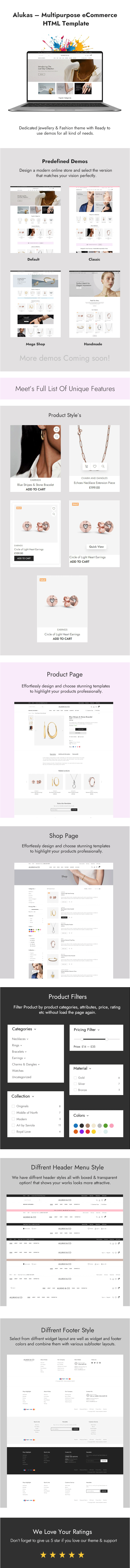 Alukas – Multipurpose eCommerce HTML Template